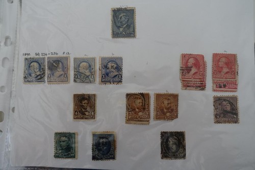 United States USA Stamp Collection Useful Early Ranges from 1862-66 Onwards - Picture 6 of 24