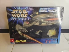 AMT ERTL Star Wars Episode 1 Trade Federation Droid Fighters Snapfast Kit #30118
