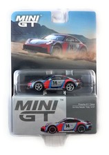 chase! Mini-GT 1:64 Porsche 911 Dakar “Rally 1974” Ice Grey Metallic  MGT00964