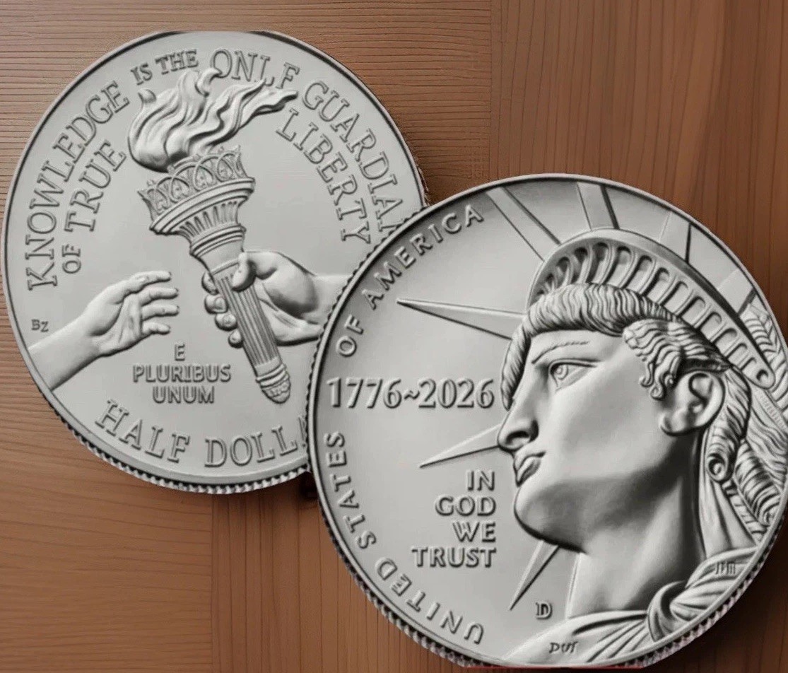 2026-D Enduring Liberty Half Dollar 250th Anniversary IN STOCK