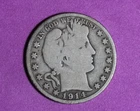 1914-S  Barber Half Dollar  #P34261