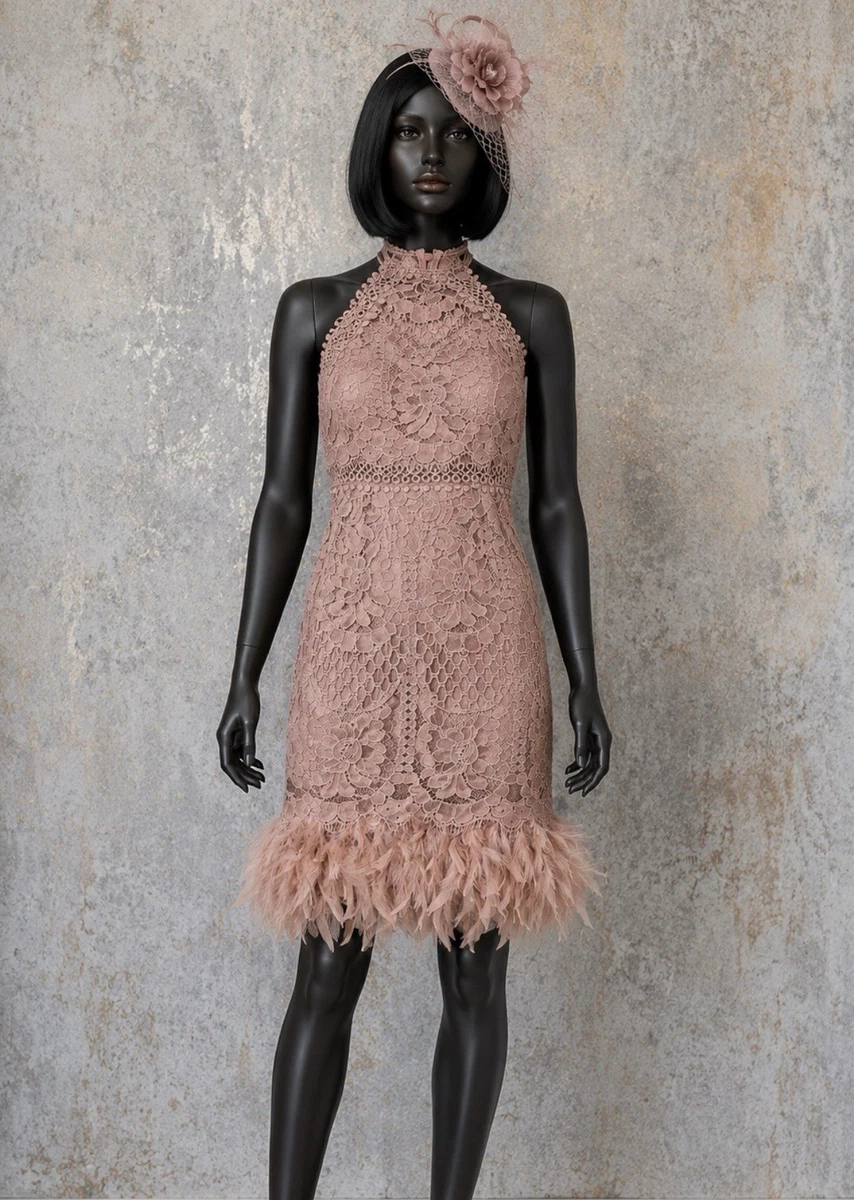 pink lace lipsy dress Lipsy LIPSY - Cocktail dress / Party dress - rose pink/mottled pink