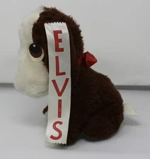 Elvis Presley Vintage Stuffed Hound Dog Plush 1970s Smile Co