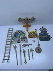 Vintage MOTU Castle Greyskull Parts Lot Masters of the Universe Mattel