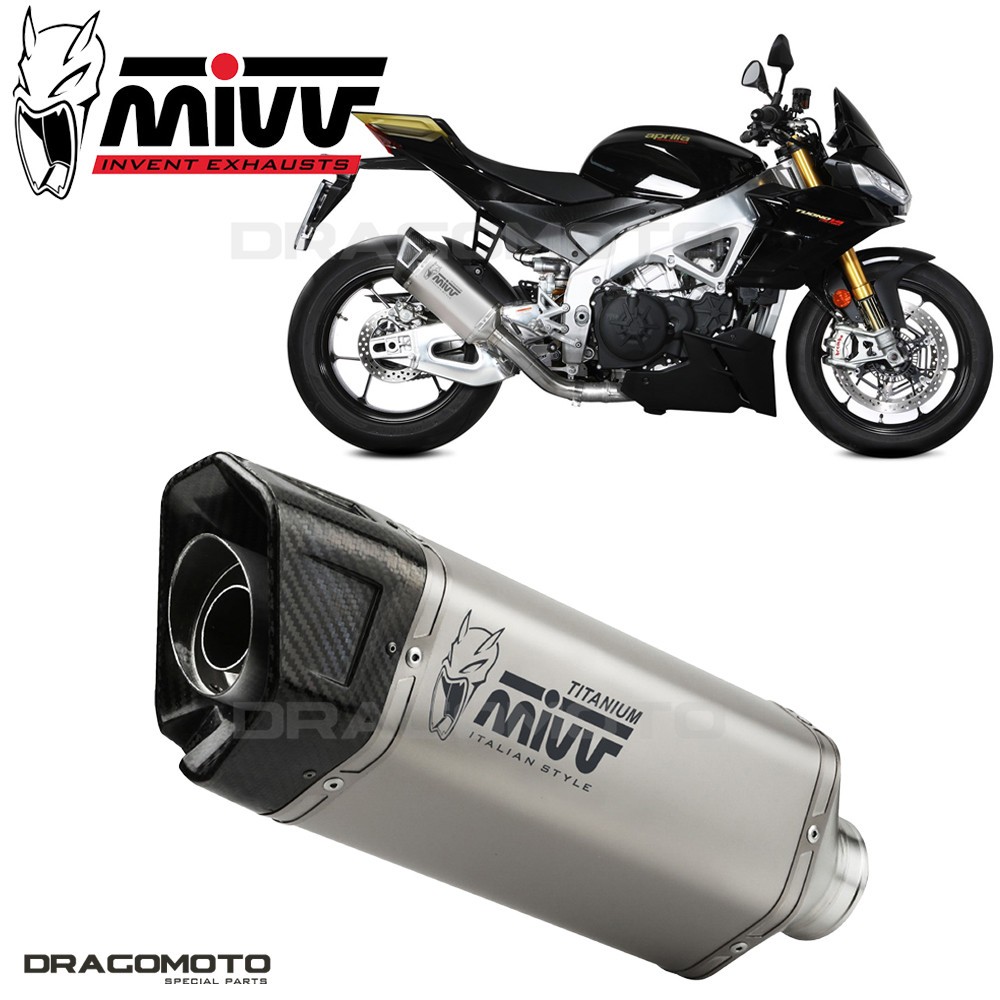 échappement APRILIA TUONO V4 1100 2023 2024 MIVV Sr-1 Titane RC
