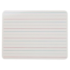 Flipside Products Double Sided Learning Dry-Erase Board, 9" x 12", Blue