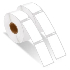 2Roll 30336 Small Multipurpose Labels 1" X 2-1/8" Used with DYMO Labelwriter 450