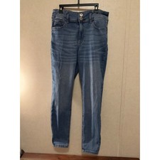 No Boundaries NoBo Women's Skinny Leg Blue Jeans - Size 13, Stylish and Comfy