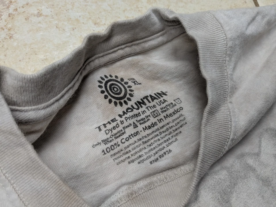 Camiseta The Mountain para hombre The Original Founding Fathers talla XL teñida con corbata Foto 4 de 4