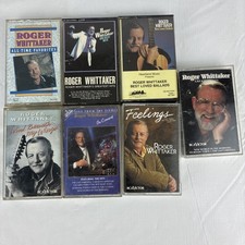 Lot of 7 Roger Whittaker Cassette Tapes Greatest Hits Ballads Concert