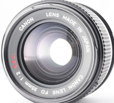 Canon FD 35mm f/2 Camera Lenses for sale | eBay