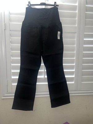 Old Navy Maternity Pants Boot Cut Black- Sz 16