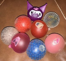 8pc Squishy Stress Ball Fidget Toy Lot Mixed Sensory Toys 15.99 OBO