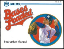 [MANUAL ONLY] Bases Loaded (Nintendo NES, 1988) Clean Complete