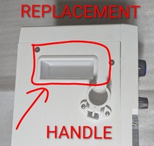 1 Singing Machine Karaoke Handle Grip Side Plastic Part White From SML385UW 385