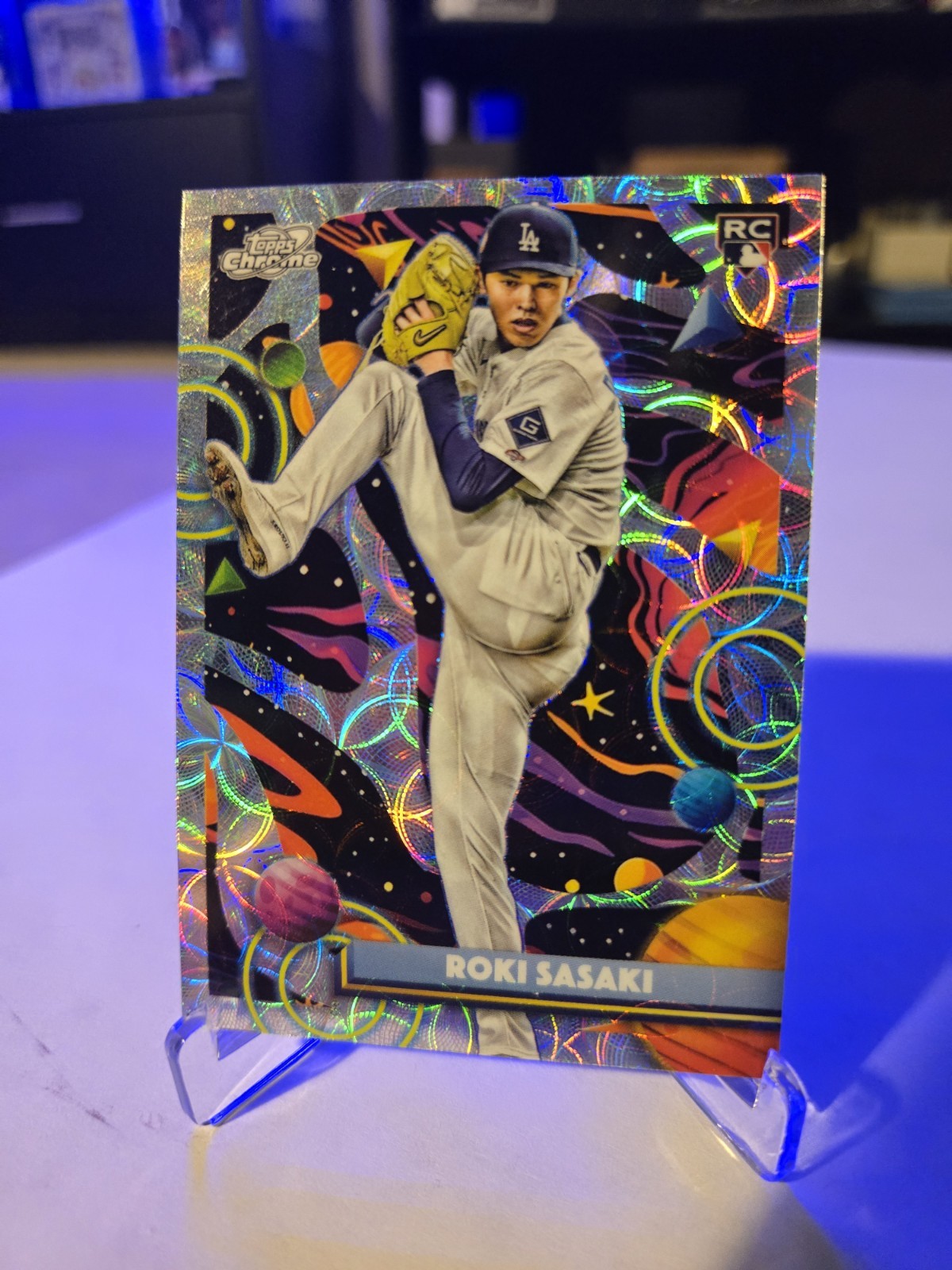2025 Topps Cosmic Chrome - Roki Sasaki #68 Nucleus Refractor (RC) *Free Ship*