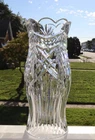 WATERFORD AMERICA'S HERITAGE THOMAS JEFFERSON HURRICANE LAMP SHADE 11 1/4" TALL