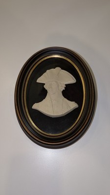 Wax Portrait of Admiral Lord Nelson by D. Weaver