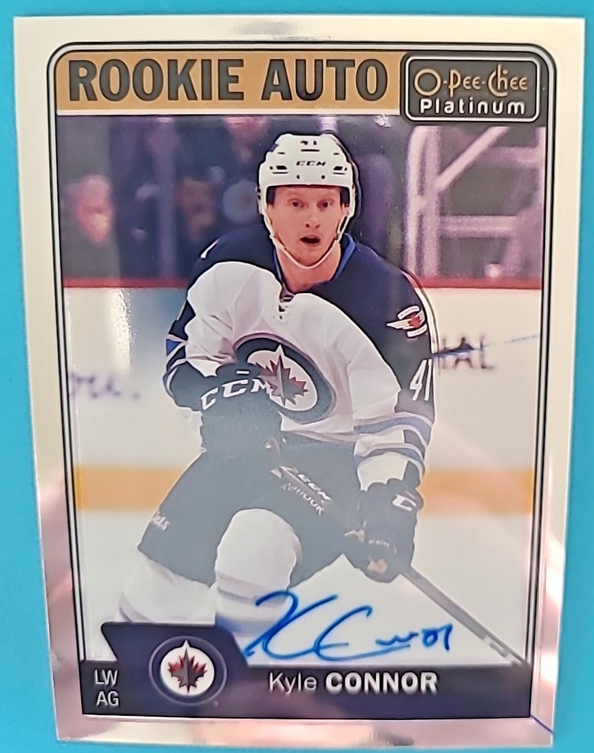 2016-17 Kyle Connor OPC O-PEE-CHEE Platinum Rookie Auto RC Autograph #R-KC