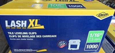 Xtreme White 1/16 in. Clip, Part A of 2-Part Tile Leveling System 1,000-Pack