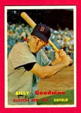 1957 Topps #303 Billy GOODMAN * Red Sox * Nic...