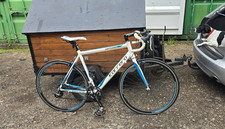 Carrera Virtuoso Road Bike 700C S White/Blue/Black Drop Bar Rim Brakes