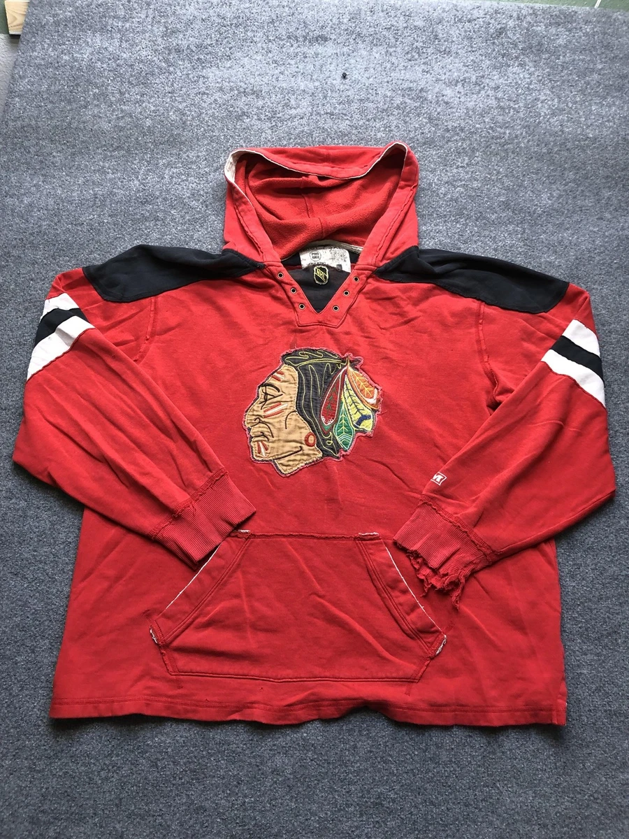 Mitchell and Ness - Coupe-Vent Zippé Capuche Chicago Bulls Rouge Noir
