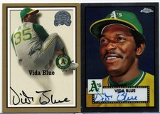 VIDA BLUE 2021 TOPPS CHROME PLATINUM & FLEER GREATS OF THE GAME AUTOS!+ BONUS!