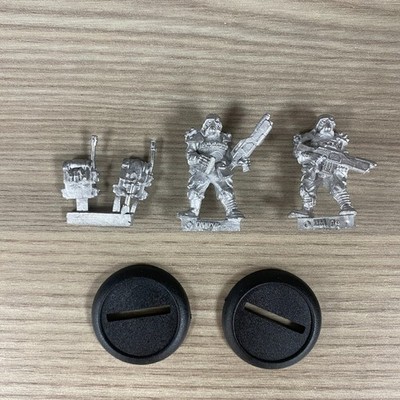 2 COLONIAL MARINES URBAN MAMMOTH VIRIDIAN VOID METAL MINIATURES SCI-FI I-KORE