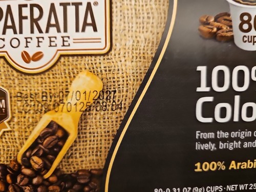 NEW RIPAFRATTA COFFEE 100% COLOMBIAN BLEND MEDIUM ROAST 80 K Cups 100% ARABICA - Picture 2 of 2