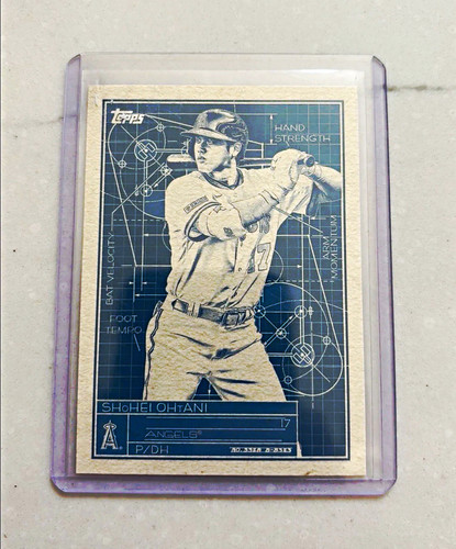 Topps 2024 Series 1 Superstar Blueprint Shohei Ohtani SB-3 Angels Insert
