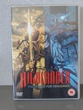 Highlander The Search For Vengeance Region 2 DVD