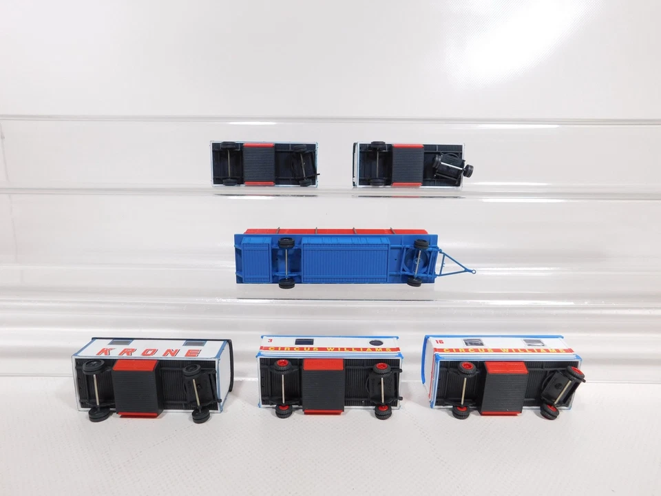 Preiser H0 1:87 Raccolta Rimorchio Piccoli Mancanti Circus Krone ecc # DZ327-0, - Immagine 3 di 4