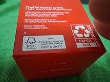 Never Opened McDonald's 10 SUGA TINY TAN BTS 2025 Happy Meal Toy MADE IN CHINA