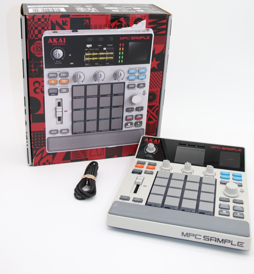 Akai Professional MPC Sampler Portable Groovebox Drum Machine AC50
