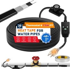 3 100FT Heat Tape for Water Pipes, UL  ETL Certified 30 FT Self-Regulating Pipe