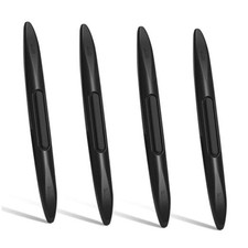 4PCS Car Door Edge Guards Car Side Door Protector, Rearview Anti Black