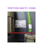1FK7103-5AC71-1DG5 Second hand servo motor test OK, fast delivery, DHL/FEDEX/UPS