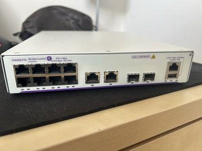 Alcatel-Lucent OmniSwitch 6360   Gigabit Ethernet LAN Switch   Neuwertig