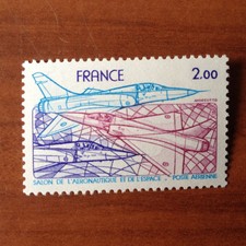 France PA Airplane Number Yvert 54 ** MNH Mirage 2000