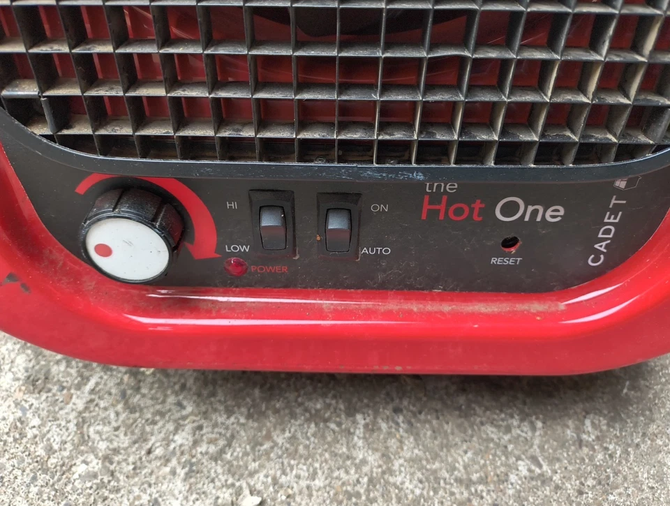 Cadet The Hot One RCP402S Portable Garage Heater - Red - Image 2 of 4