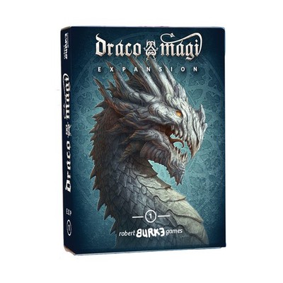 Robert Burke Boardgame Draco Magi Expansion Box VG+/NM