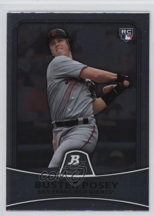 2010 Bowman Platinum Buster Posey #18 0ip6