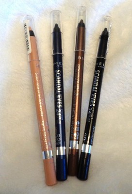 New Rimmel Scandaleyes Waterproof Gel Pencil 24HR Wear Choose Shade