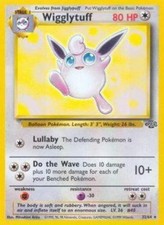Heavily Played, English Pokemon Regular Wigglytuff - 32/64 - Rare - Unlimited Ed