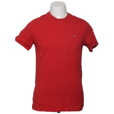 Levi Strauss & Co, T-shirt, Größe: S, Rot, Einfarbig, Herren #Jmb