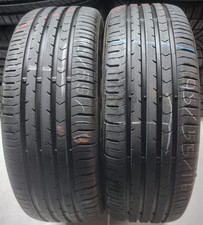 2 x 195/55R16 91V XL CONTINENTAL PARTWORN 06/18 *7MM* GOOD TREAD TYRE PAIR