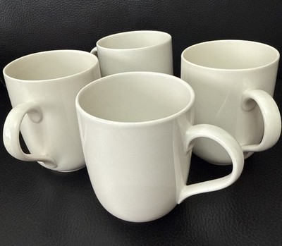 set of 4 ALESSI La Bella Tavola COFFEE MUGS Ettore Sottsass 1993 Excellent