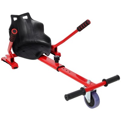 Hoverboard Seat Attachment Go-Kart,Fits 6.5'' 8''10'' Hoverboards Red