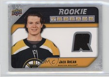 2021-22 Upper Deck Series 2 Rookie Threads Retro Jack Ahcan #RT-JA 1rb1